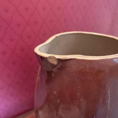 Antique Stoneware Pitcher
