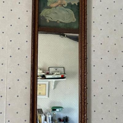 Antique Narrow Mirror