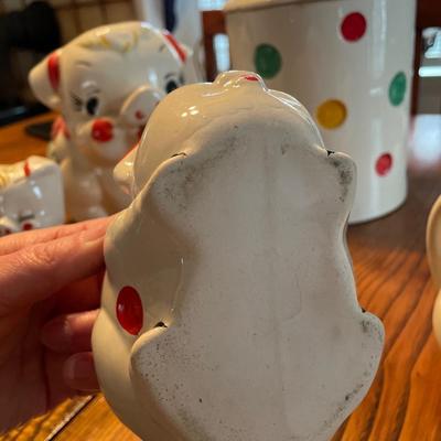 Shawnee Polka Dot Pig Lot