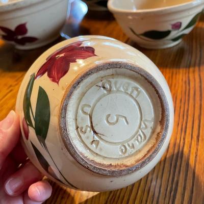 Watt Starflower Mixing Bowls