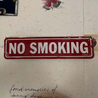 No Smoking Sign