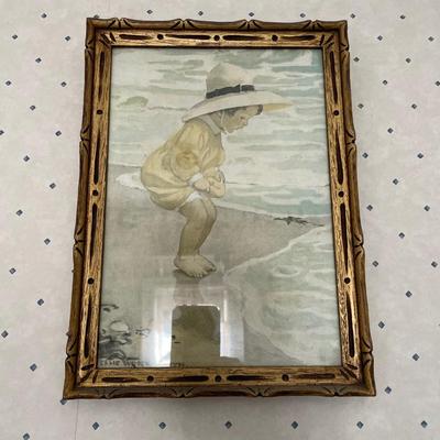 Vintage Child Print