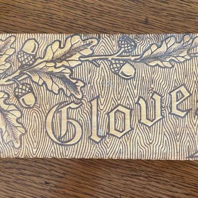 Antique Gloves Box