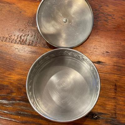 Vintage Chase Powder Jar Bakelite Handle