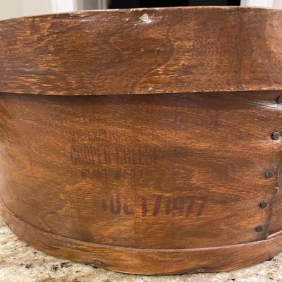 Vintage Cooper Cheese Box
