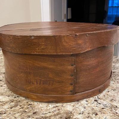 Vintage Cooper Cheese Box