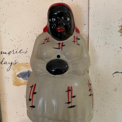 Vintage McCoy Woman String Holder