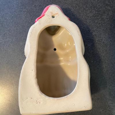 Vintage McCoy Woman String Holder