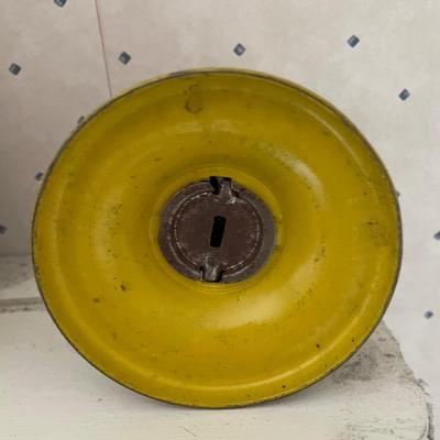 Vintage Tin Ohio Art Globe World Bank