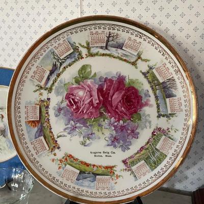 Antique Boston Advertising Plate