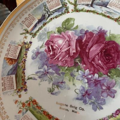 Antique Boston Advertising Plate