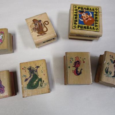 Rubber Ink Stamps Lot 5