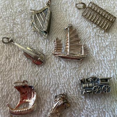 7 Sterling Charms