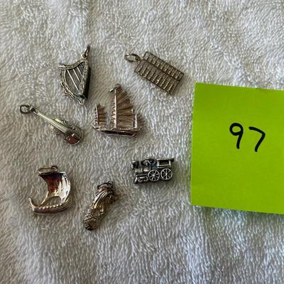 7 Sterling Charms