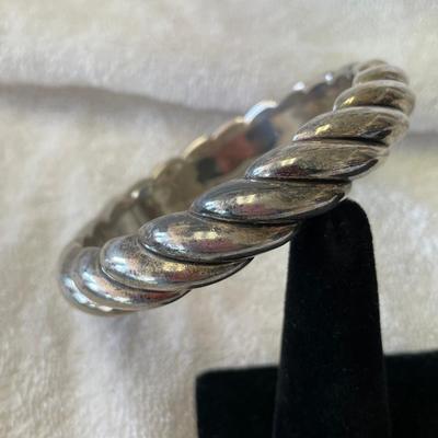 Israel Electroform Bangle Bracelet Sterling Silver