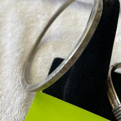 Sterling Silver Bangle Bracelets