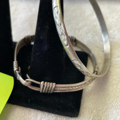 Sterling Silver Bangle Bracelets