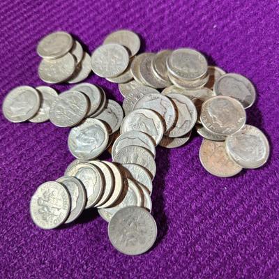 49 Silver US Mint Dimes