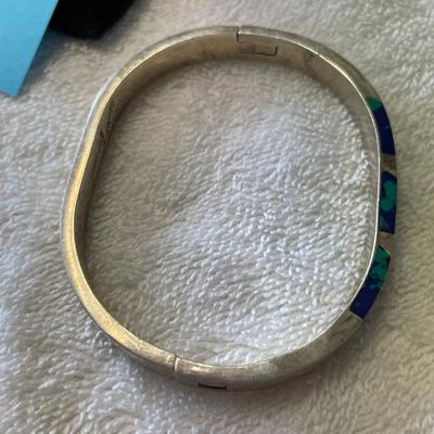 Taxco 950 Sterling Bangle Bracelet