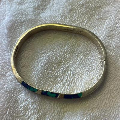 Taxco 950 Sterling Bangle Bracelet