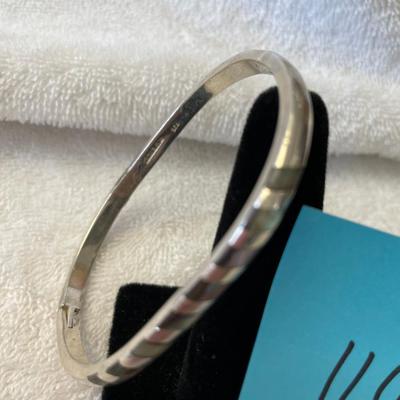 Taxco Narrow Bangle w/ Abalone