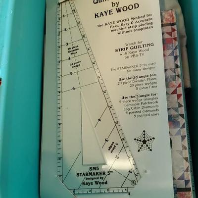 Beading and quilting tote