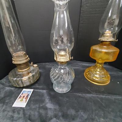 Vintage Corinthian Lamp Bases and Globes