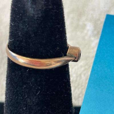 Victorian Sapphire 14K gold European Ring