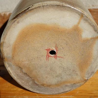 STONEWARE JUG STAMPED FRANK B NORTON WORCHESTER MASS. #2