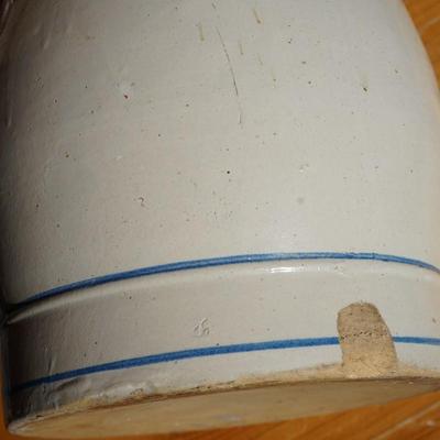 RED WING #2 WATER COOLER . BAIL HANDLES. NO LID . AS IS