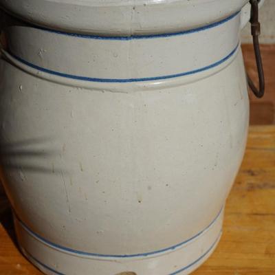 RED WING #2 WATER COOLER . BAIL HANDLES. NO LID . AS IS