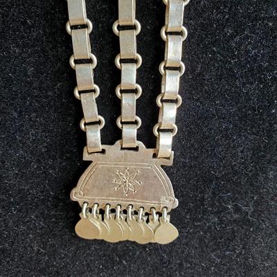 Vintage Mexican Double Pendant