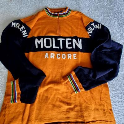 Molteni Arcore Vintage  long sleeve cycling Jersey