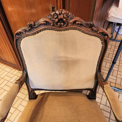 Lot #62  Handsome Armchair - French Fauteuil style