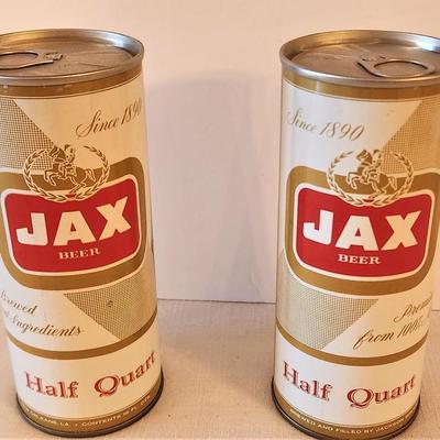 Lot #64  Lot of 2 JAX Beer banks