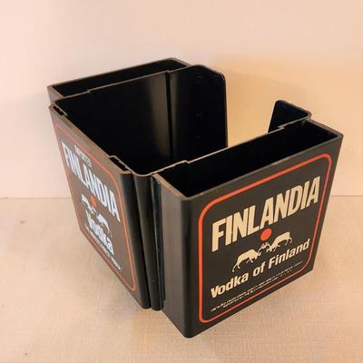 Lot #65  Vintage Finlandia Vodka Bar Napkin/stirrer Set Up