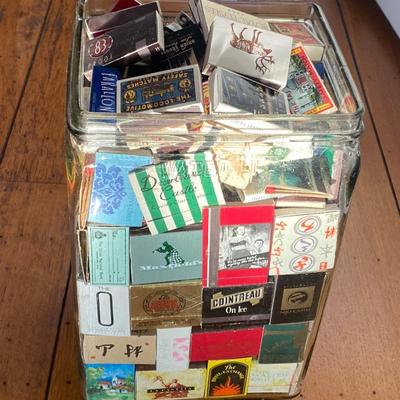 Large collection of vintage matches