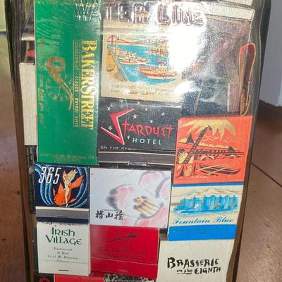 Large collection of vintage matches