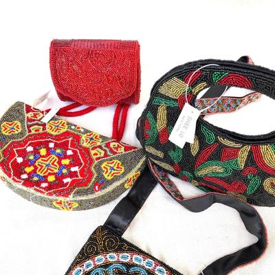 LOT 55 New With Tags Contemporary Evening Bags 4pcs