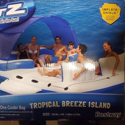 Tropical breeze island