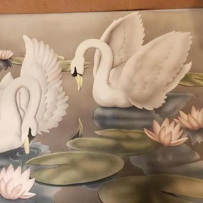 Turner swans print