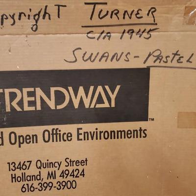 Turner swans print