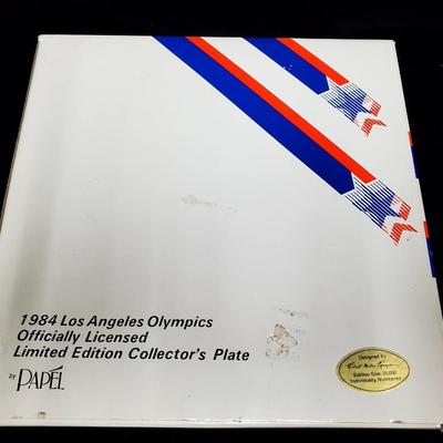 1984 Olympic Los Angeles Collector's Plate