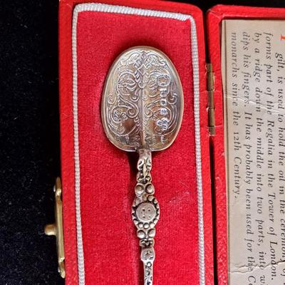 Coronation Spoon - King George and Queen Elizabeth