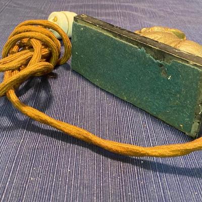 Rare Vintage Cast Bulldog Curling Iron Heater