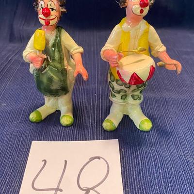 Vintage 4.5â€ Clowns