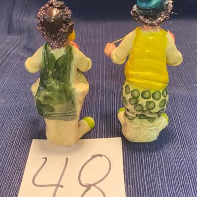 Vintage 4.5â€ Clowns