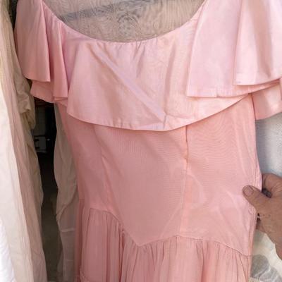 LOT 67 Group Vintage Antique Cloths 1880's - 1930s. Petticoats Tops Skirt Aprons
