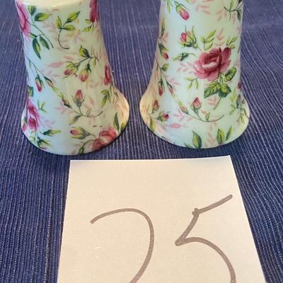 Lefton China Hand Painted Shakers