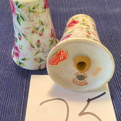Lefton China Hand Painted Shakers
